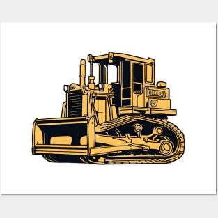 Bulldozer Posters and Art